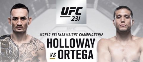UFC 231 Holloway vs. Ortega
